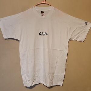 Clarks White Short Sleeve Tee